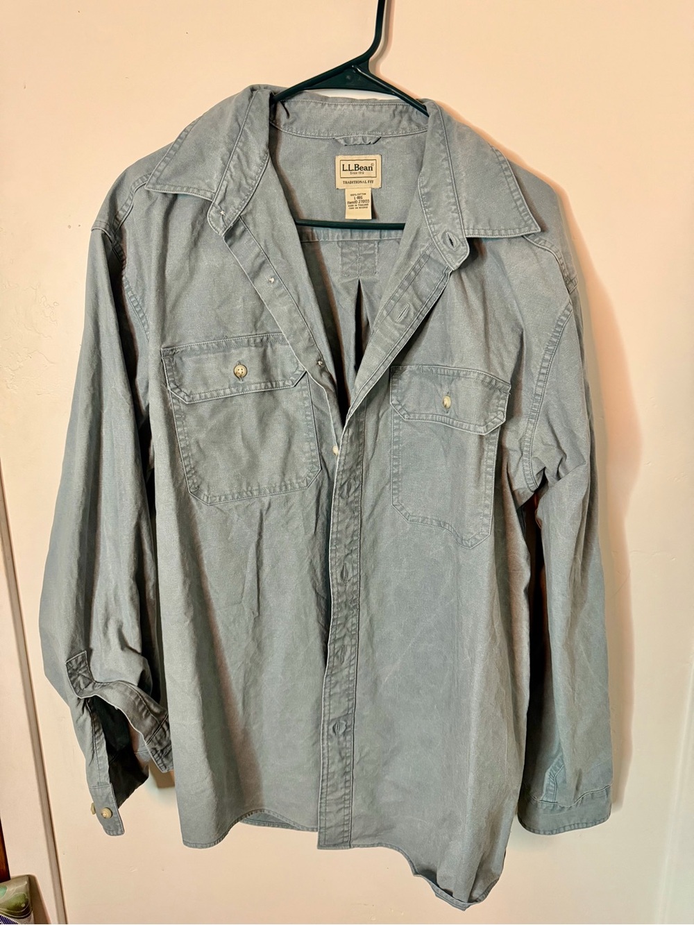 L.L. Bean Men's Light blue Utility Jacket